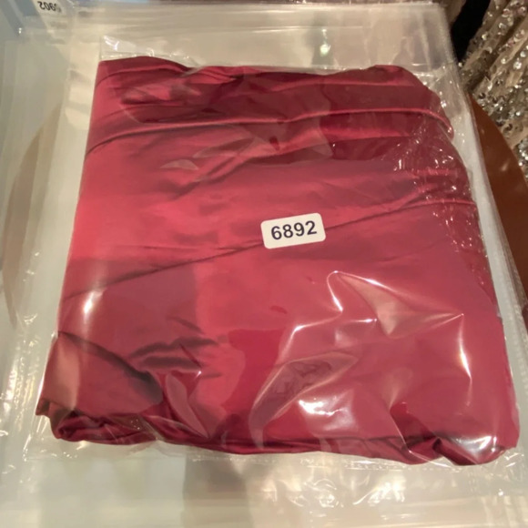 Mac Duggal Ieena High-Low One-Shoulder Gown Berry 16892 - Picture 15 of 15